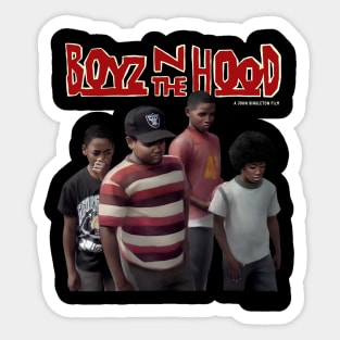 Boyz N The Hood Sticker